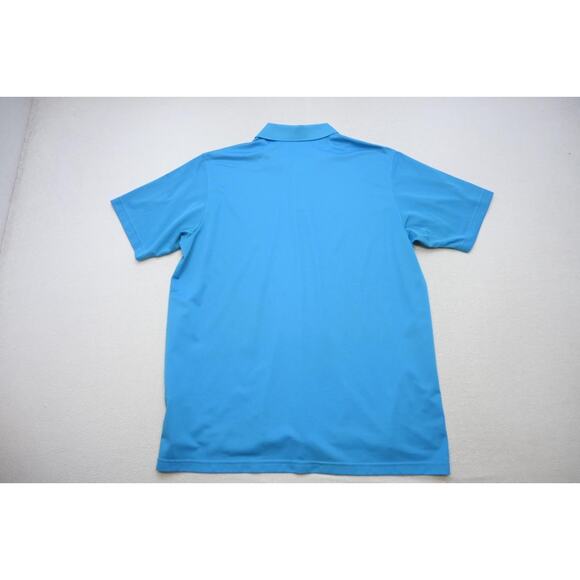 Adidas Golf Polo ClimaLite Blue Short Sleeve Athletic Golf Shirt Mens Sz 2XL XXL - Picture 8 of 8